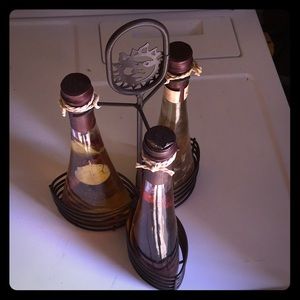 Preserve oils and vinaigrette set.